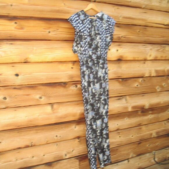 Rebecca Taylor Silk Blend Paisley Jumpsuit - Picture 4 of 10